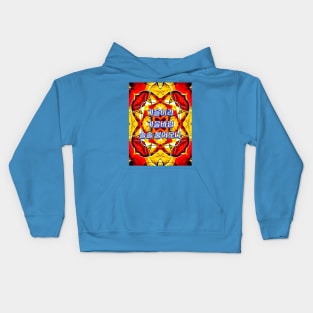 Beautiful autumn leaves pattern. Kids Hoodie